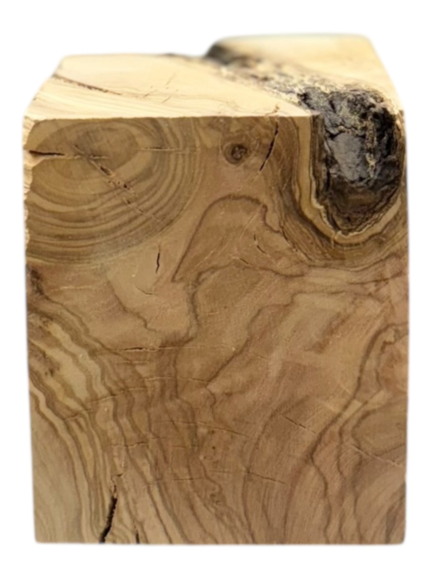 Olive Wood Turning Blank 2 Piece Set. 016, O17