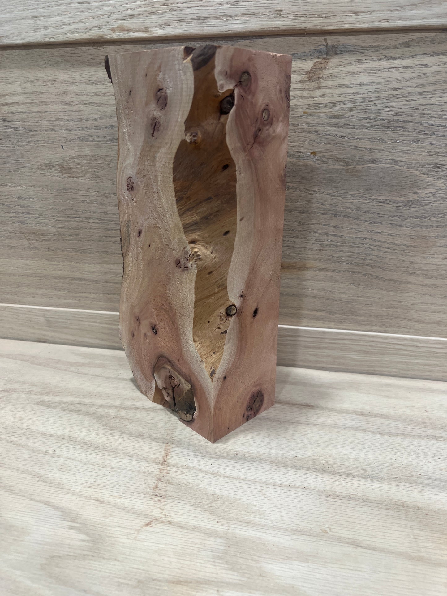 Stunning carob large bowl or vase blank #778