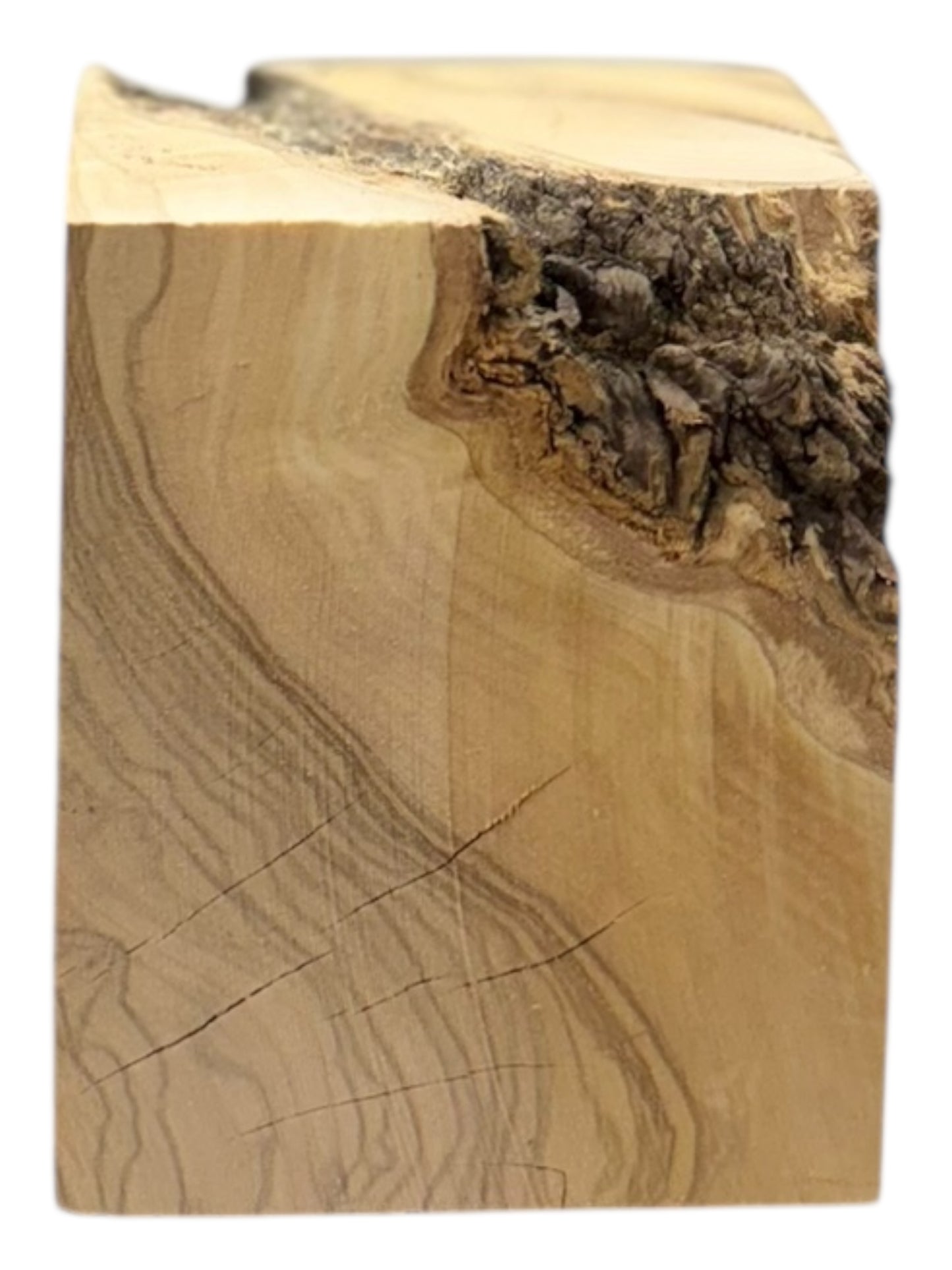 Olive Wood Turning Blank 2 Piece Set. 016, O17