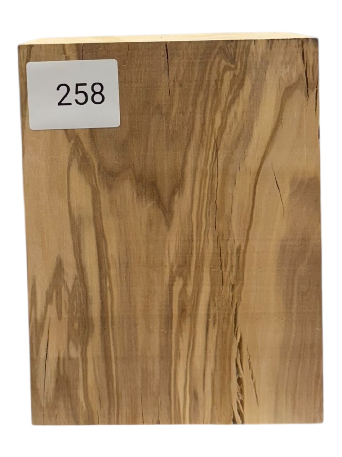 Olive Wood Turning Blank 2 Piece Set. #258, #259