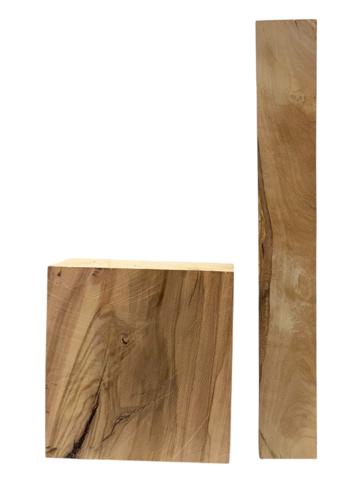 Olive Wood Turning Blank 2 Piece Set. #225, #226