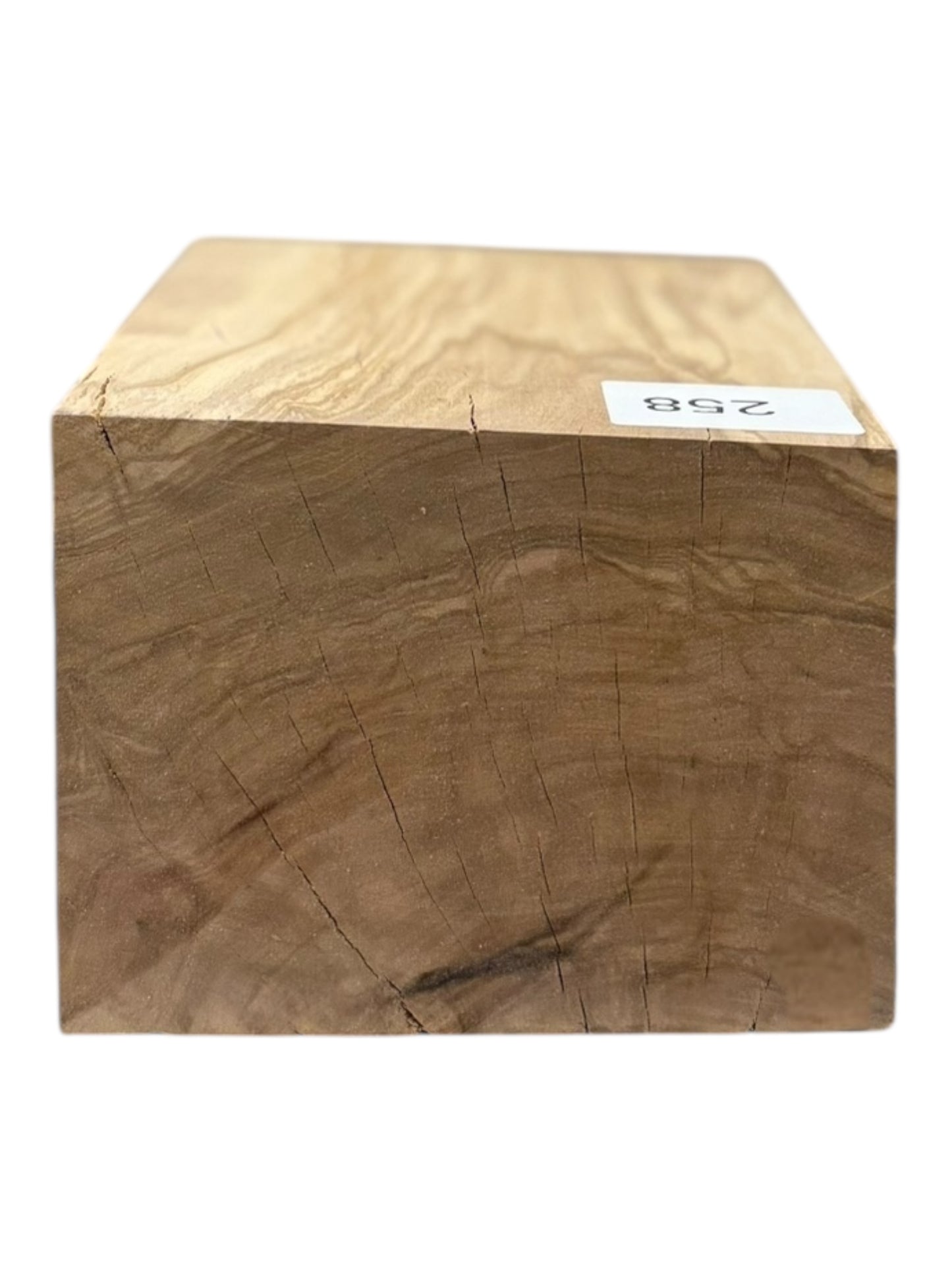 Olive Wood Turning Blank 2 Piece Set. #258, #259