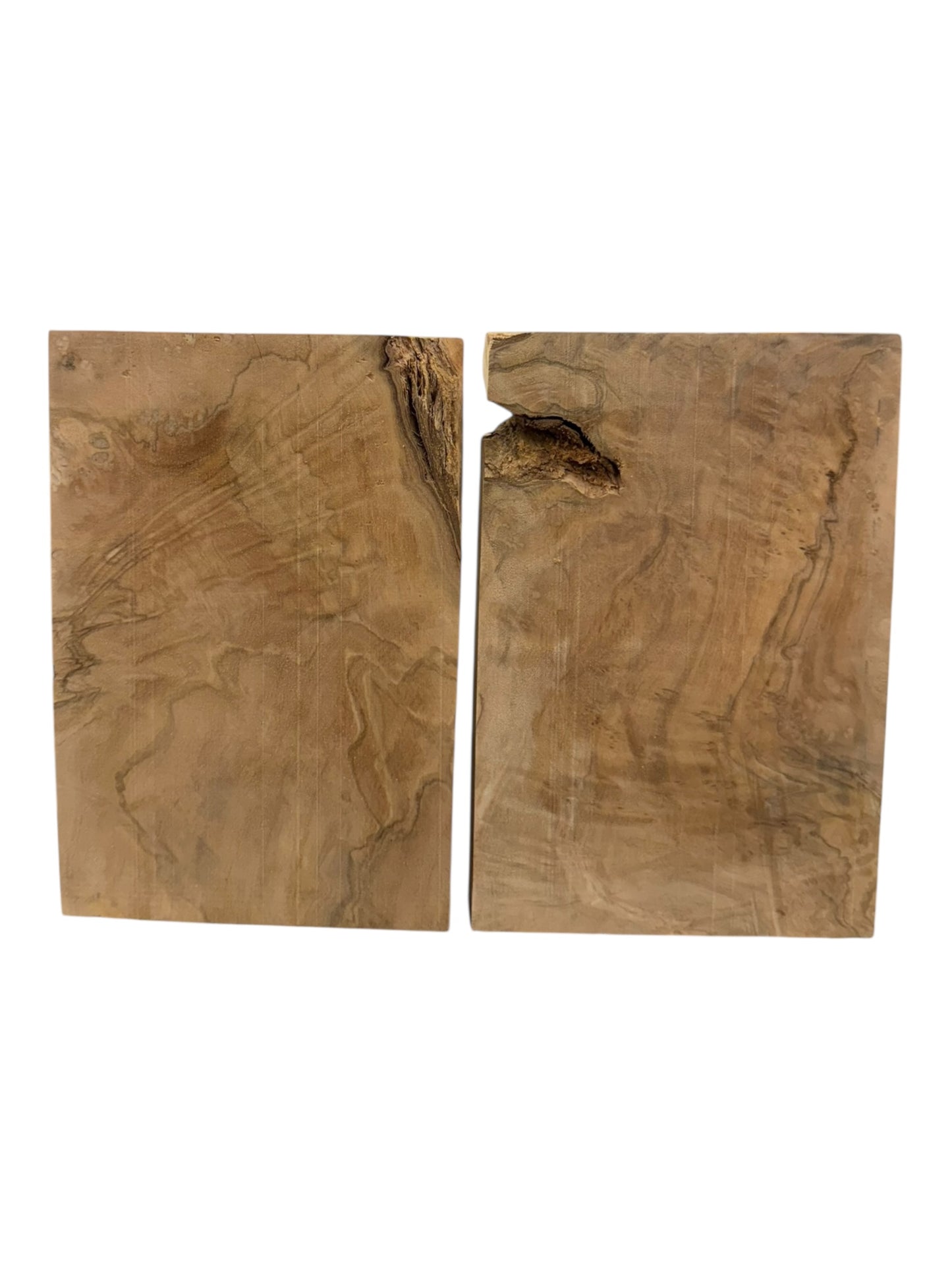 Olive Wood Highly Figured Blank 2 piece kit #215, #216