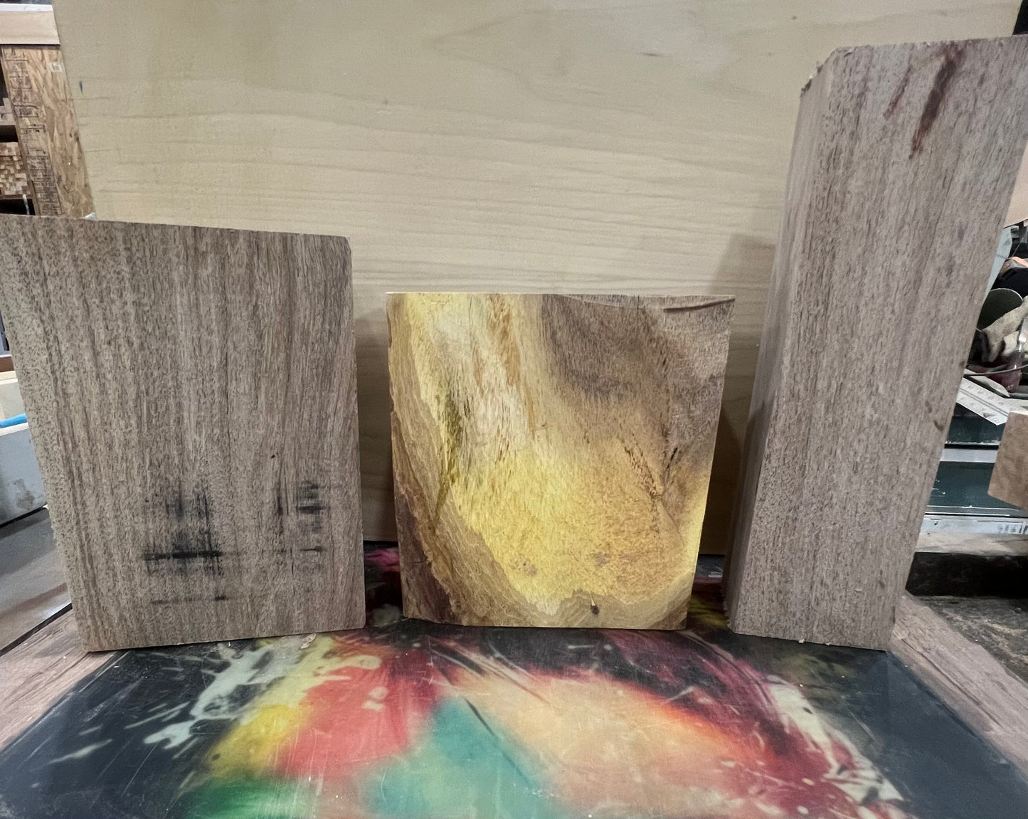 Trio of Mesquite blanks 129,130,131