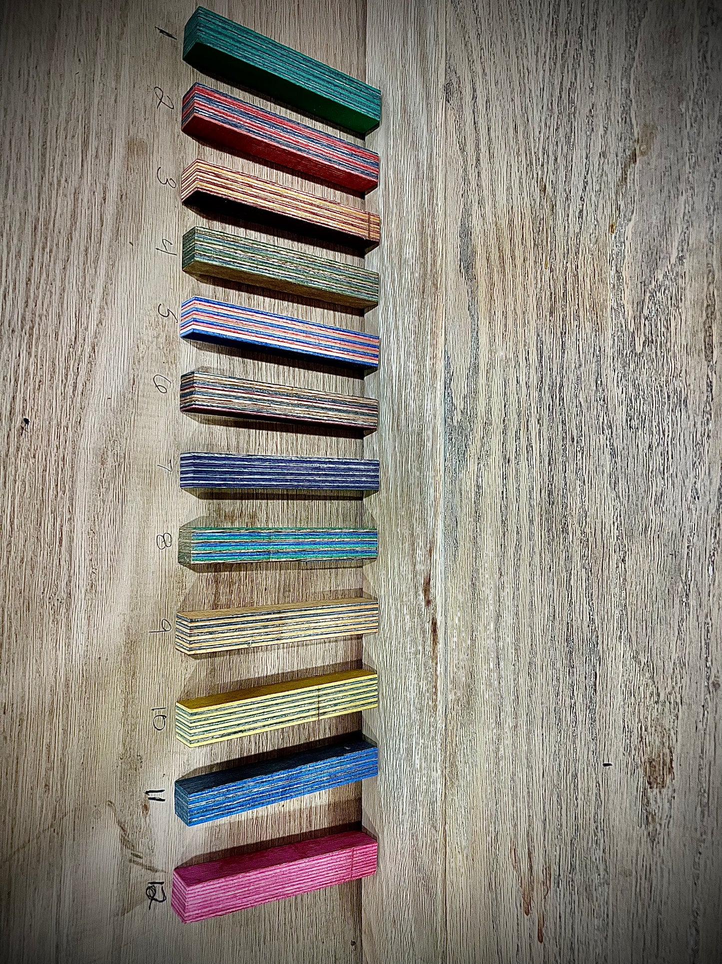 Spectra ply pen blanks
