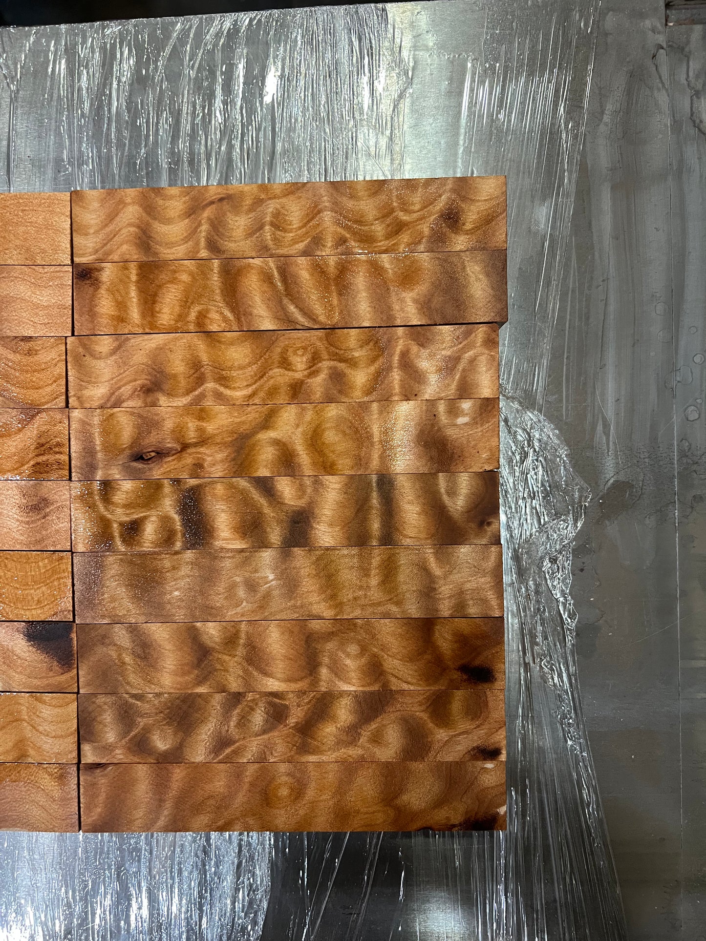 Figured and quilted Maple blanks