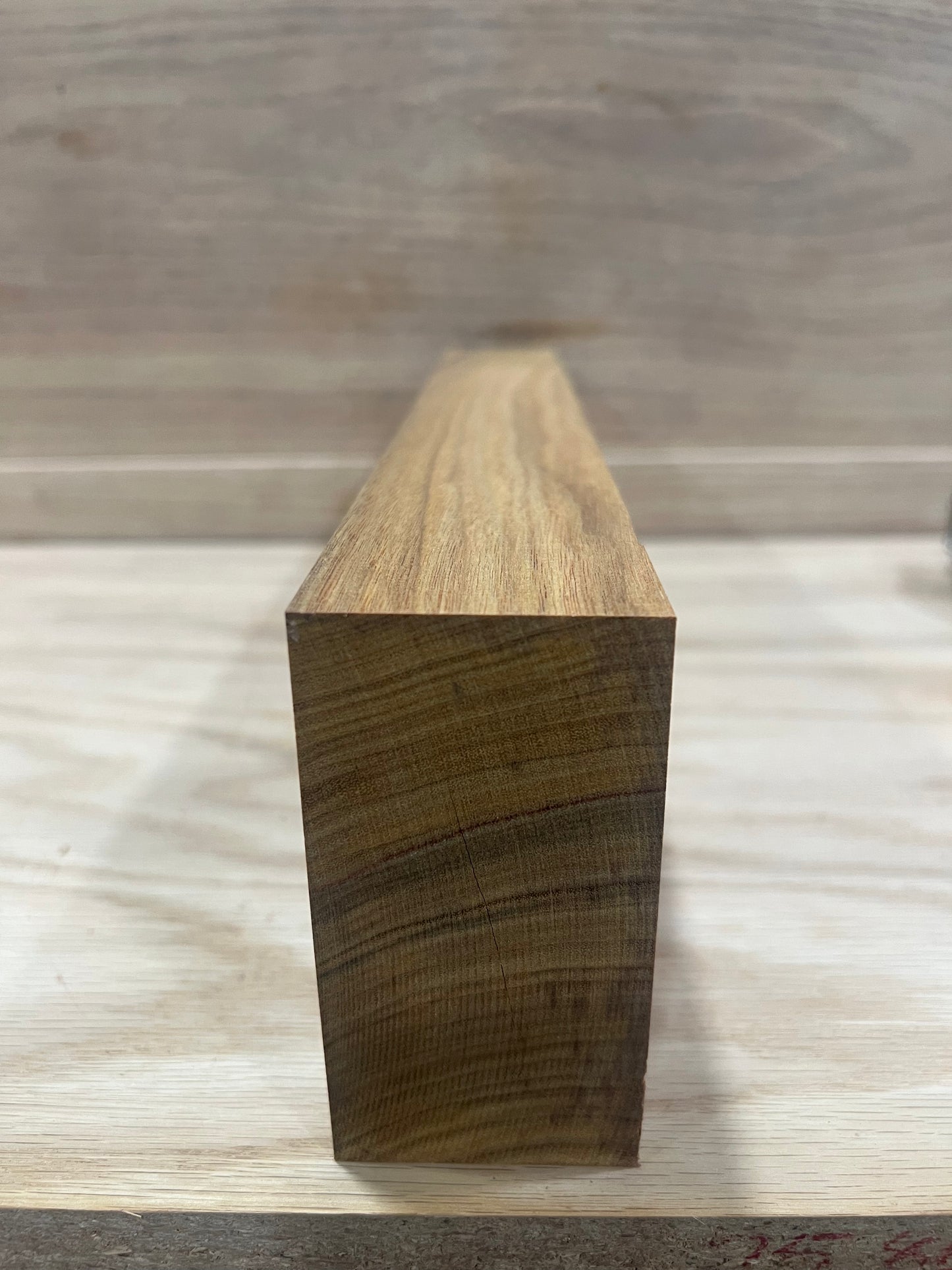 Canary wood blank 4x2.25x16” #779