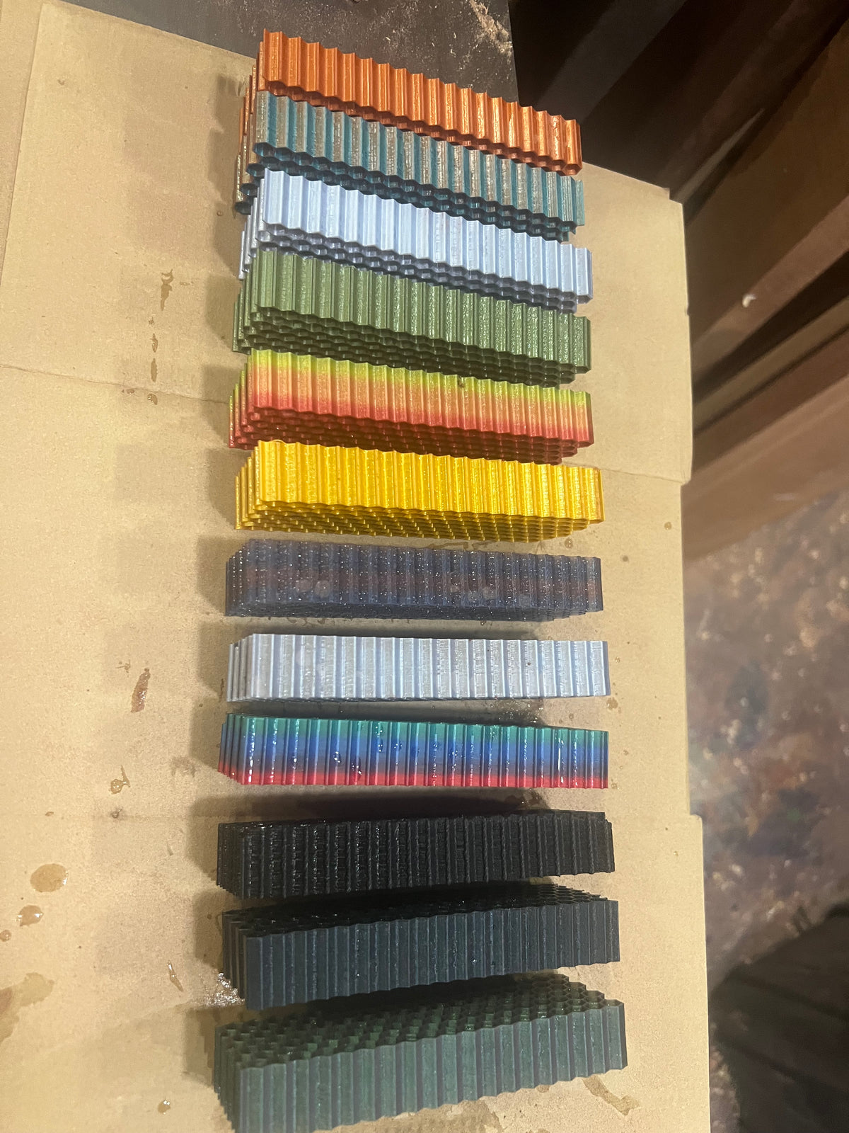 Epoxy honeycomb blanks