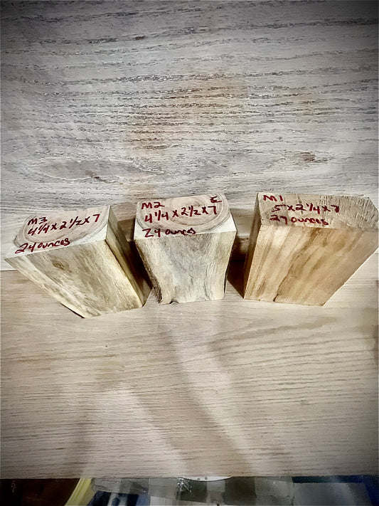 Mesquite 3 blank set. M1, M2,M3