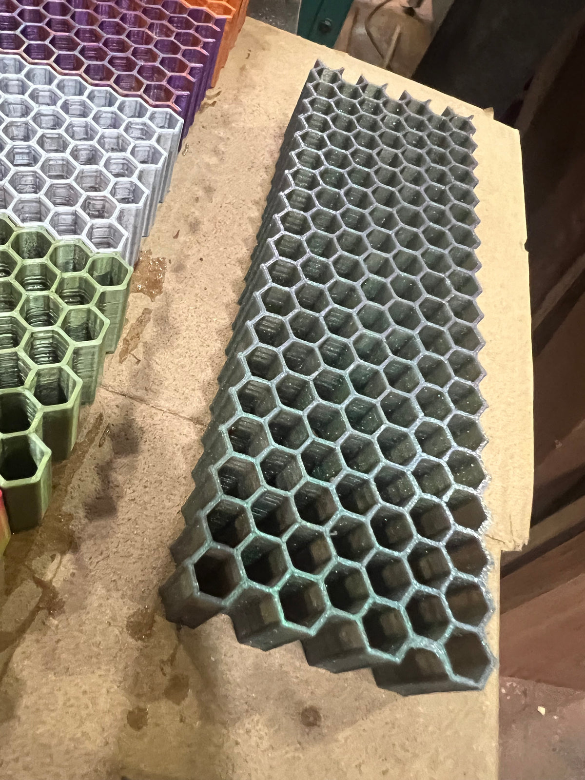 Epoxy honeycomb blanks