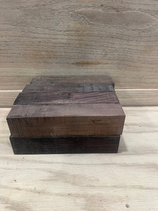 1.5x1.5x7.25” East Indian rosewood blanks