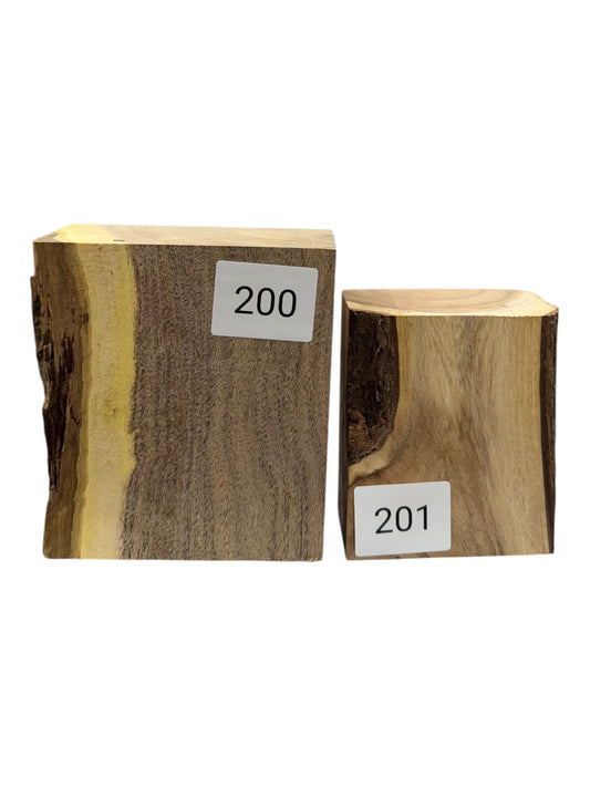 Mesquite Bowl Blank 2 piece set #200, #201