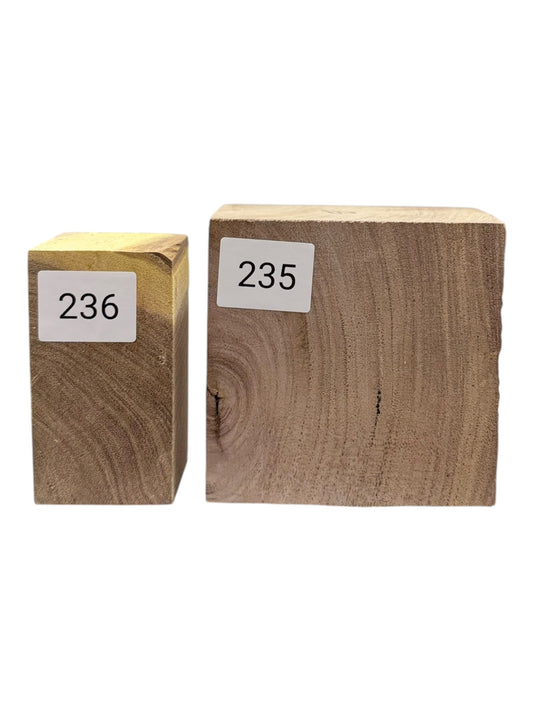 Mesquite Bowl Blank 2 piece set #235, #236