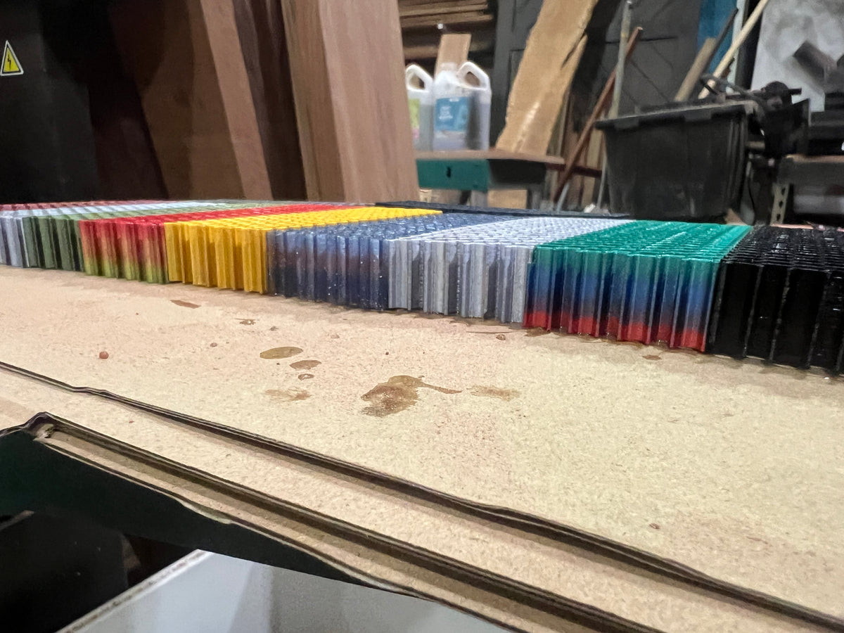 Epoxy honeycomb blanks