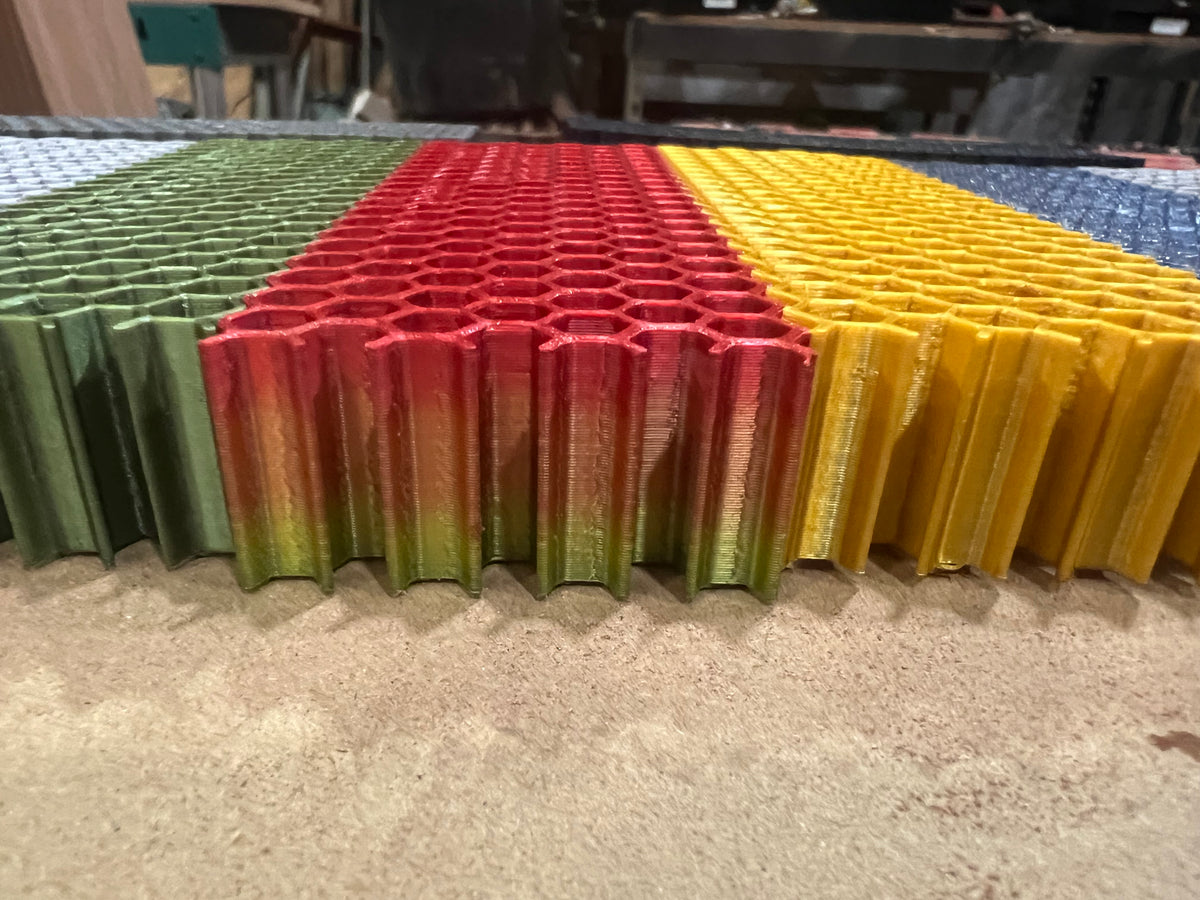 Epoxy honeycomb blanks