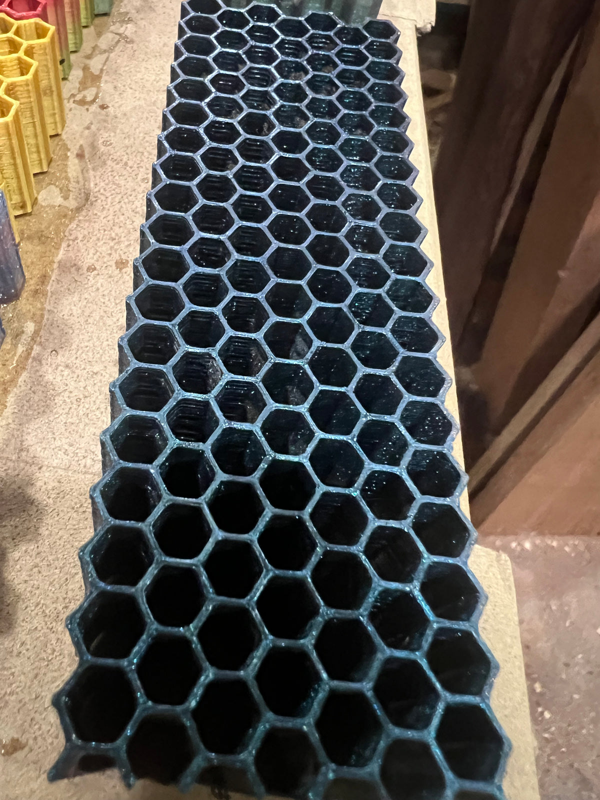Epoxy honeycomb blanks