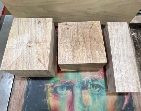 Trio of Mesquite blanks 129,130,131