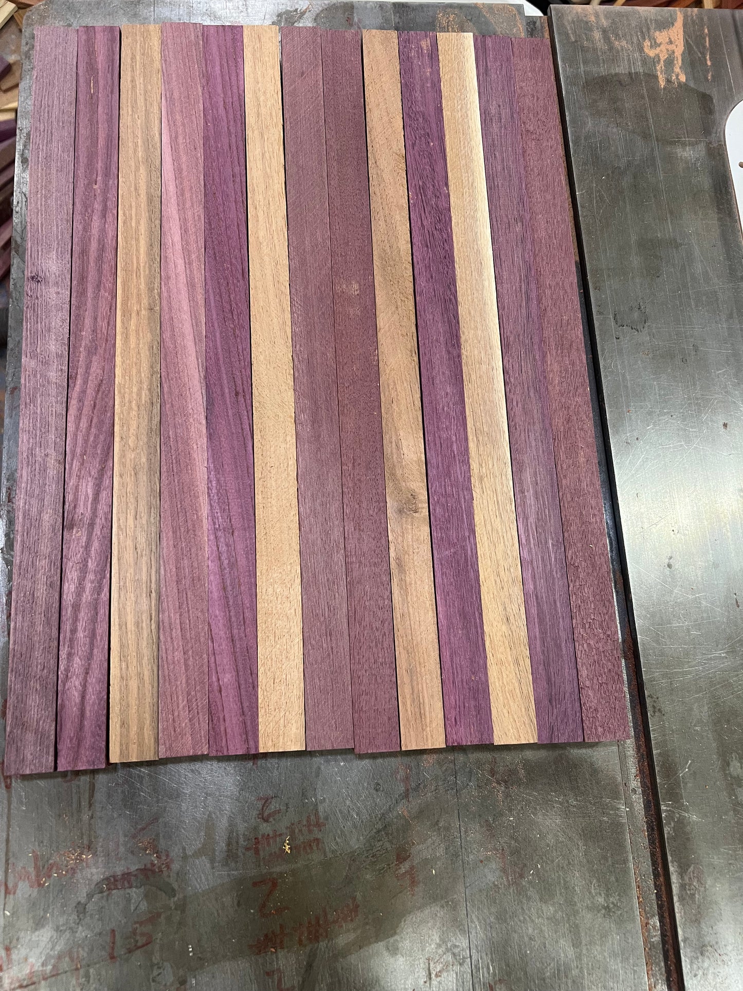 1”x1”x18” exotic blanks. 10 pack