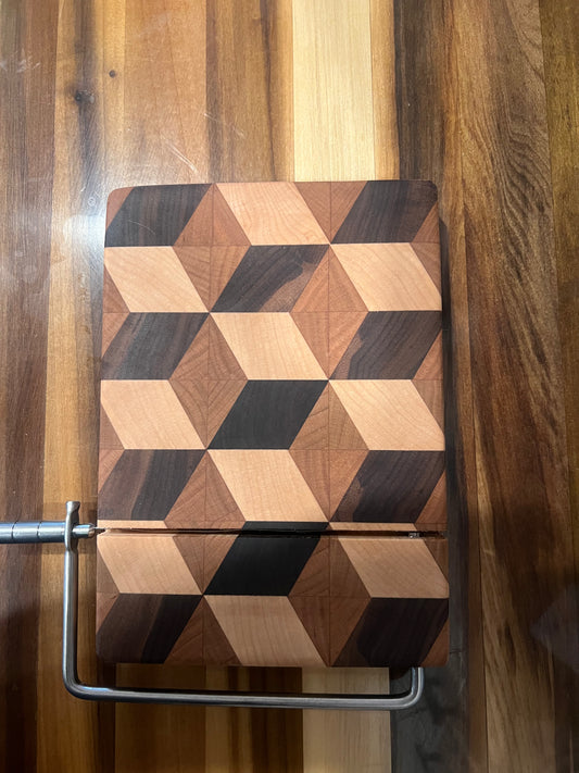 Cheese slicer board kit