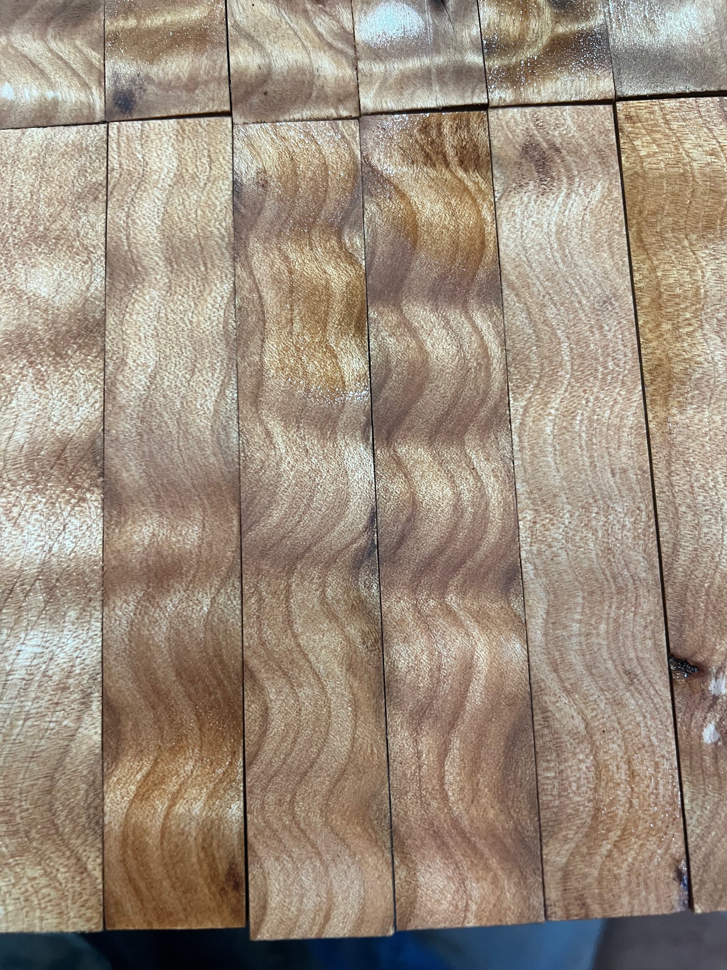 Figured and quilted Maple blanks