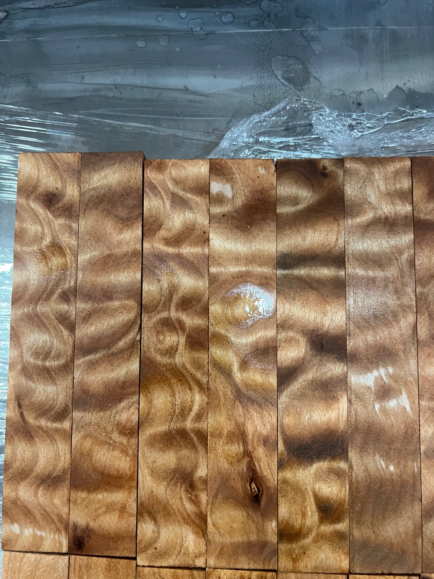 Figured and quilted Maple blanks