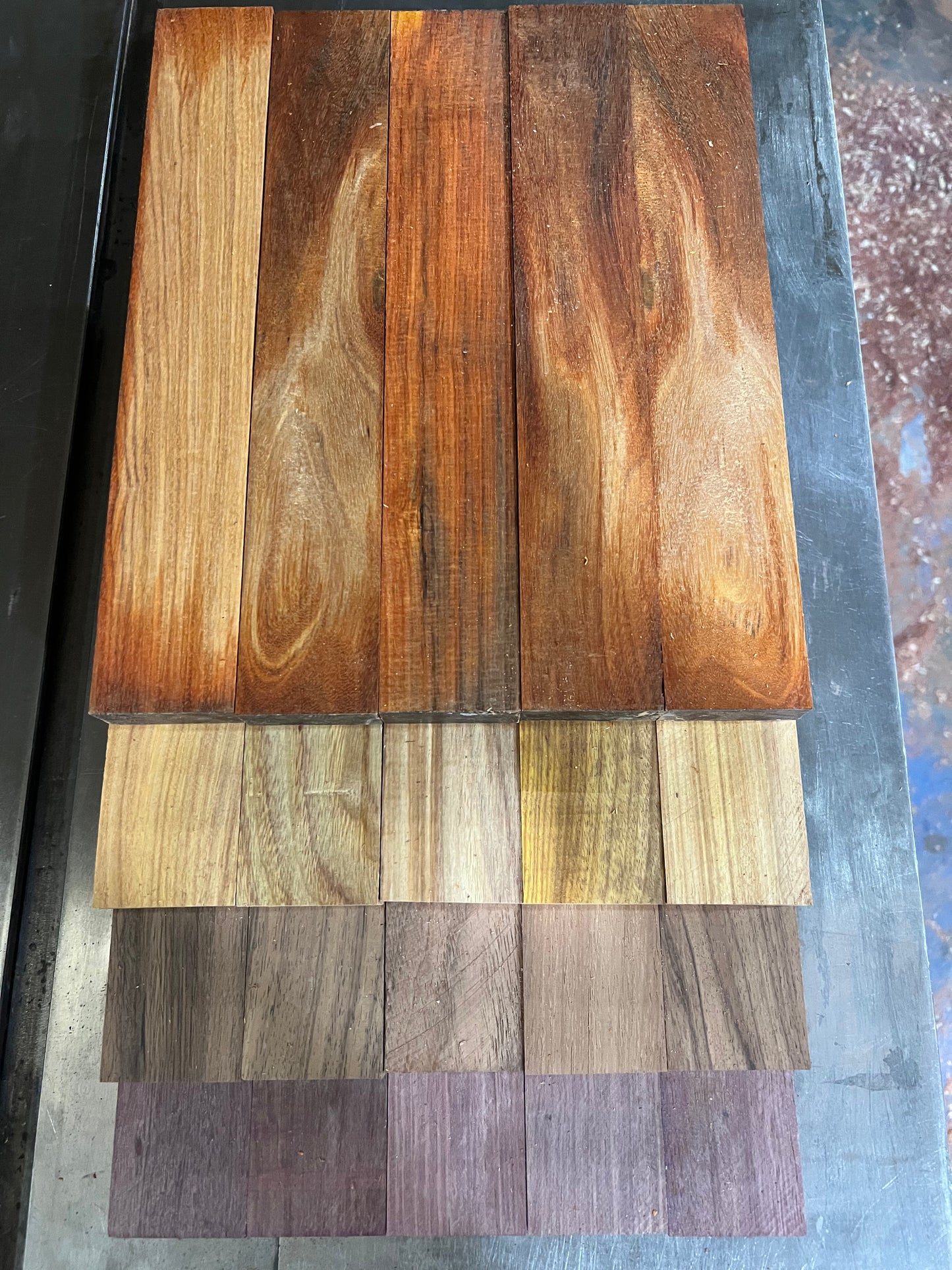 20 Board exotic cutting board kit 12”x2” Boards