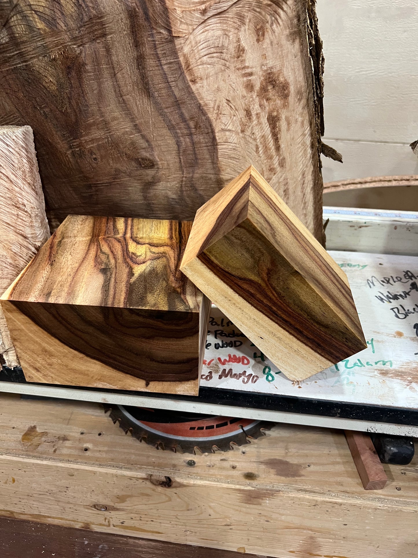 Sissoo bowl blanks